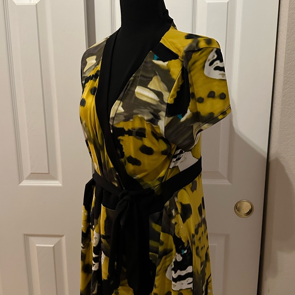 Elegant wrap dress  slimming